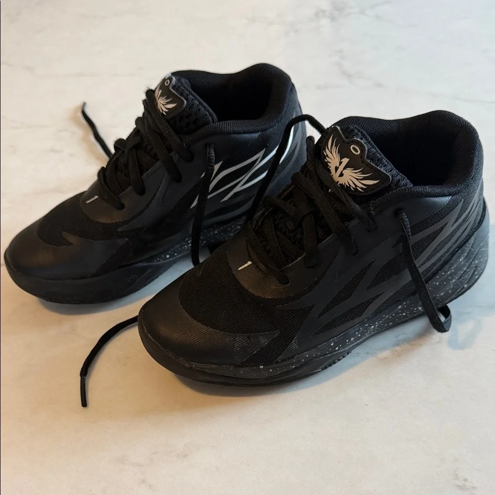 Puma Lemelo M.E.L.O. Kids Black Sneakers - Picture 3 of 7
